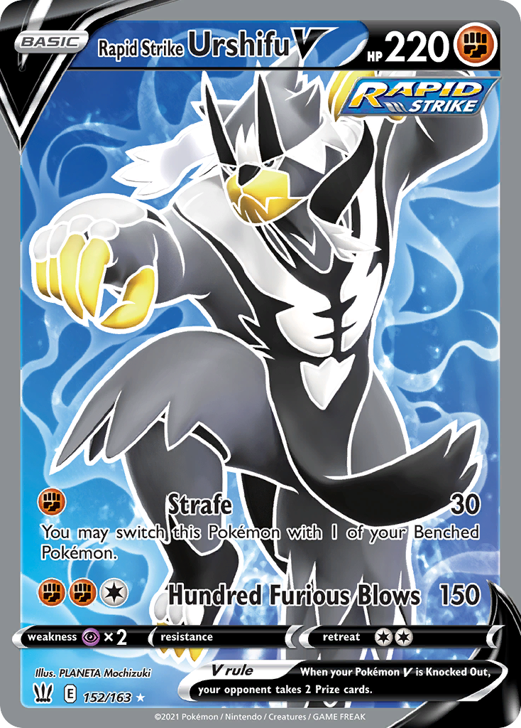 Rapid Strike Urshifu V - Battle Styles - 152