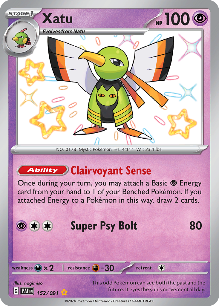 Xatu - Paldean Fates - 152