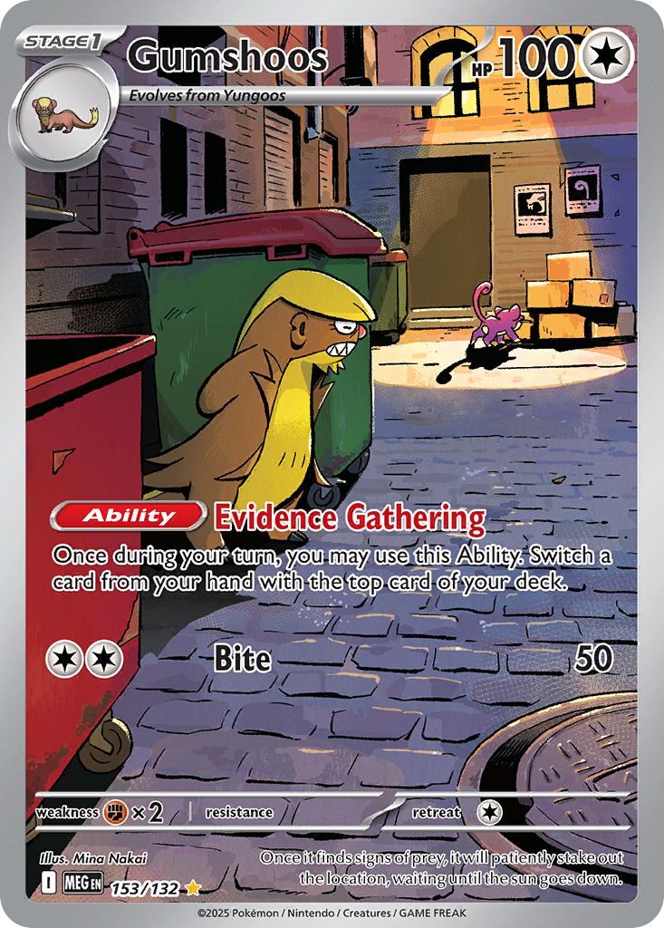 Gumshoos - Mega Evolution - 153