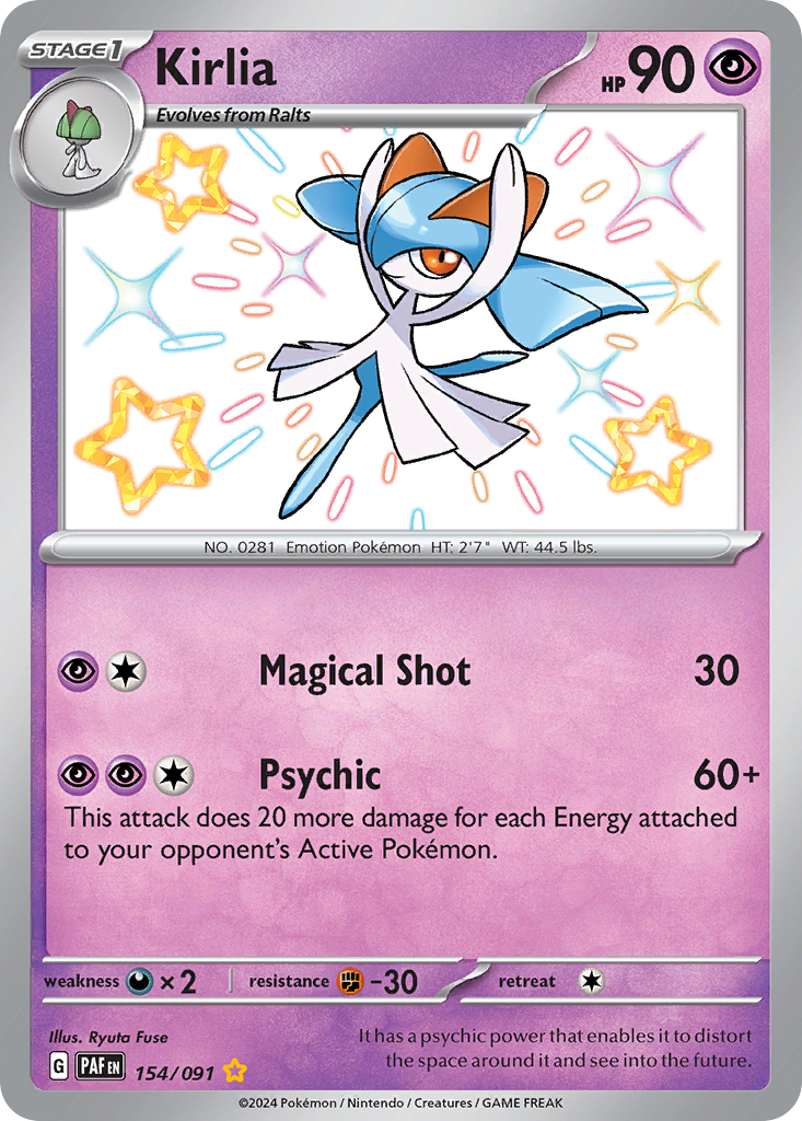 Kirlia - Paldean Fates - 154
