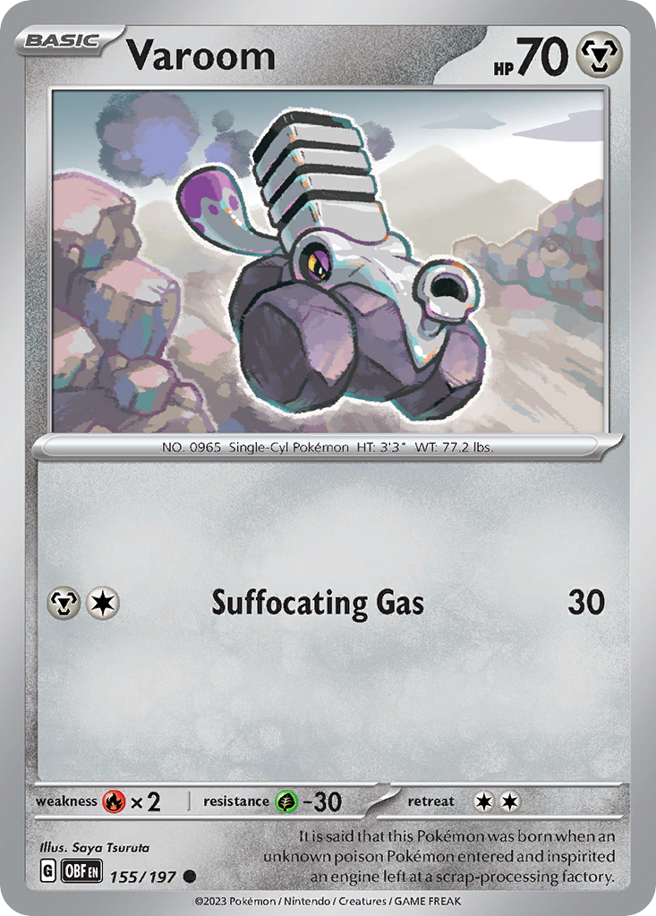 Varoom - Obsidian Flames - 155
