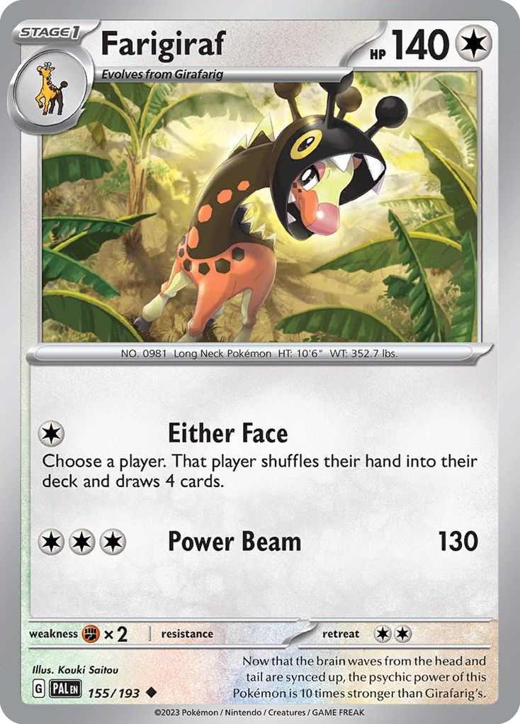 Farigiraf - Paldea Evolved - 155