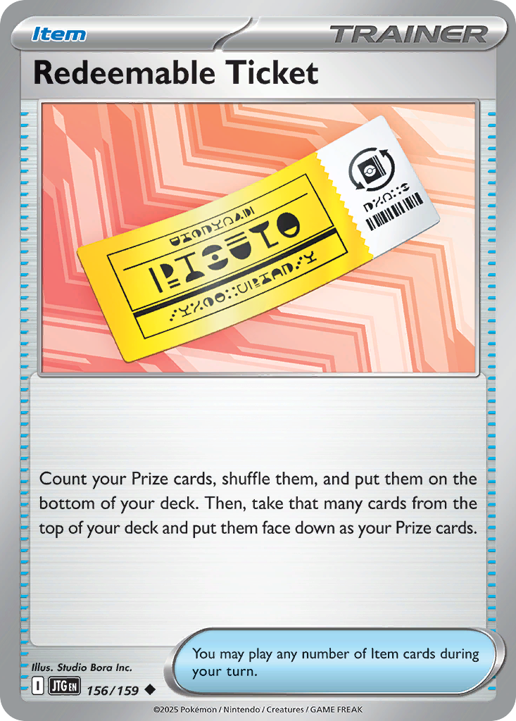Redeemable Ticket - Journey Together - 156