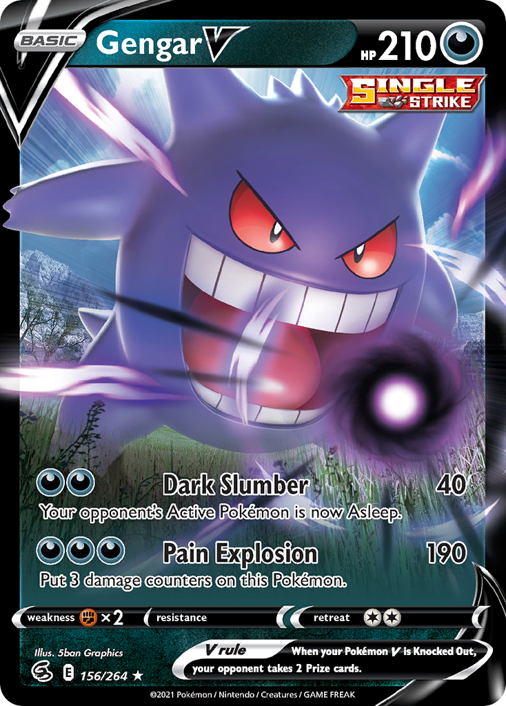 Gengar V - Fusion Strike - 156