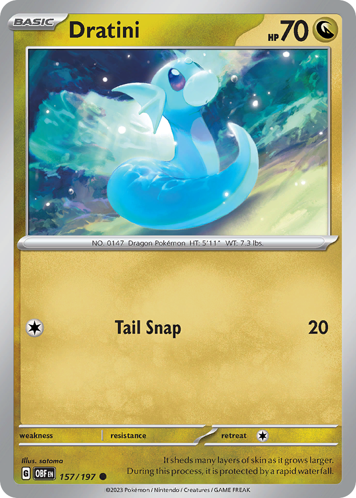 Dratini - Obsidian Flames - 157