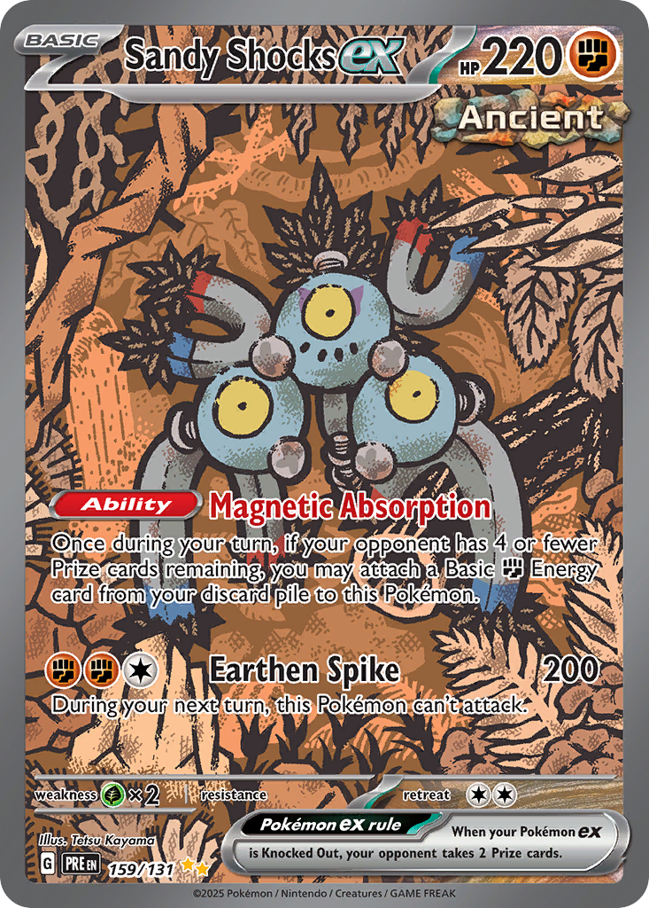 Sandy Shocks ex - Prismatic Evolutions - 159