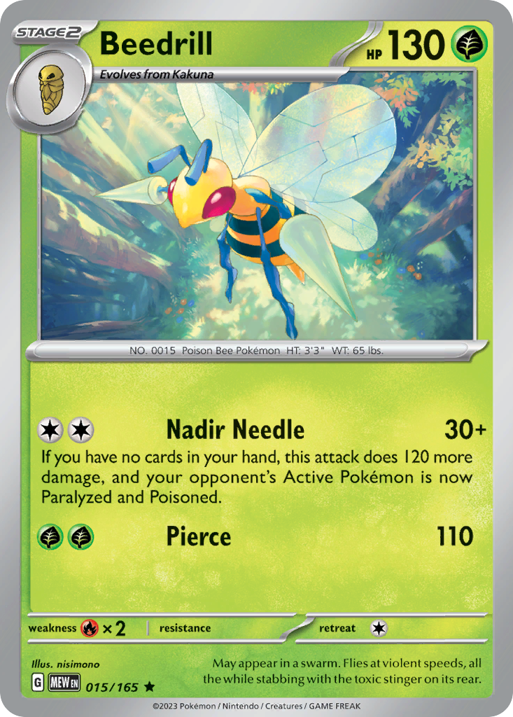Beedrill - 151 - 015