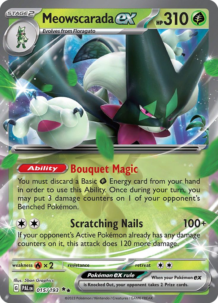 Meowscarada ex - Paldea Evolved - 015