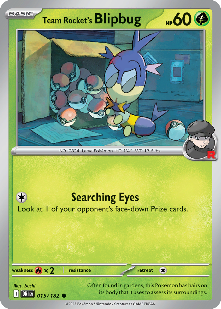 Team Rocket's Blipbug - Destined Rivals - 015