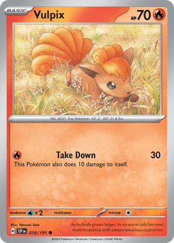 Vulpix - Surging Sparks - 016