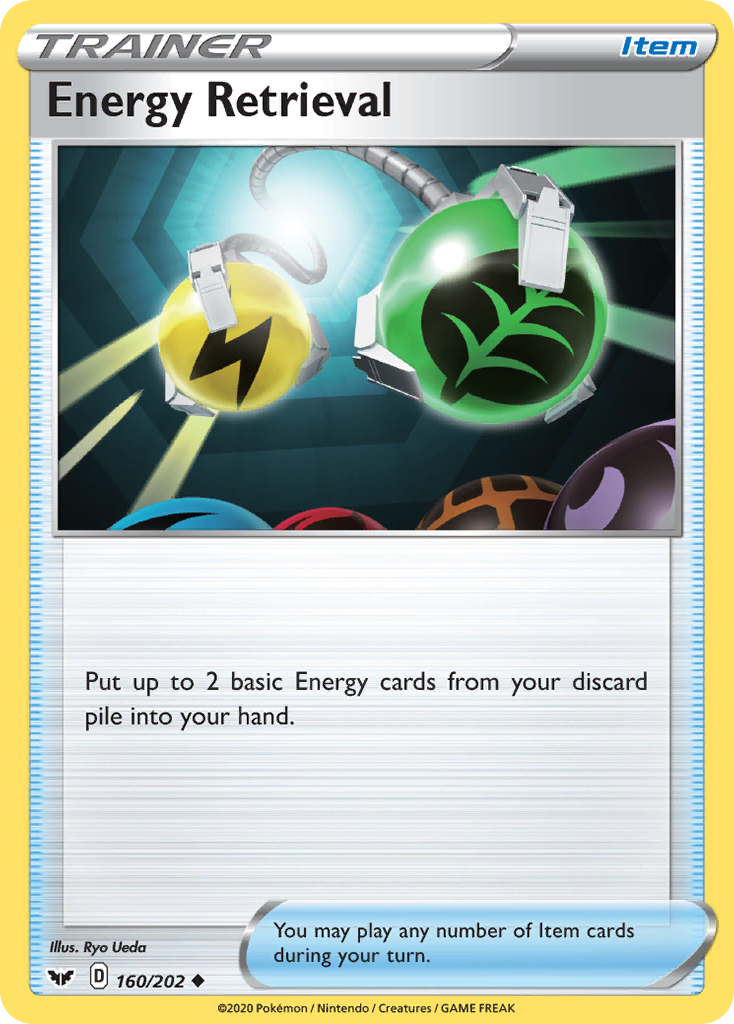 Energy Retrieval - Sword & Shield - 160