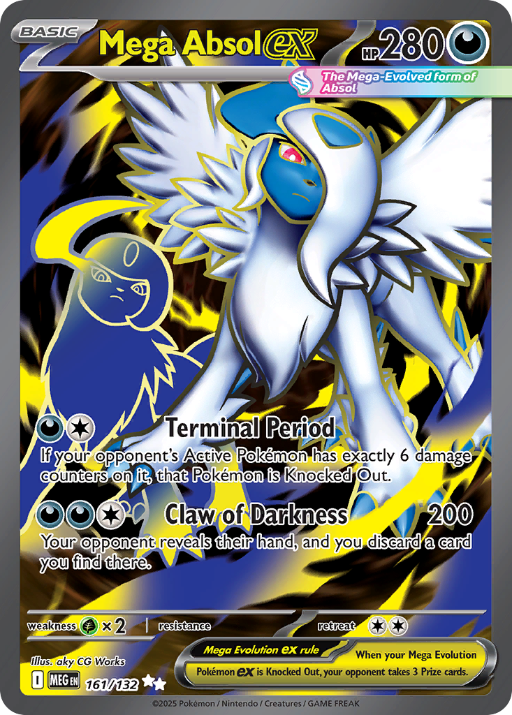 Mega Absol ex - Mega Evolution - 161