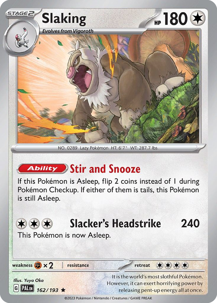 Slaking - Paldea Evolved - 162