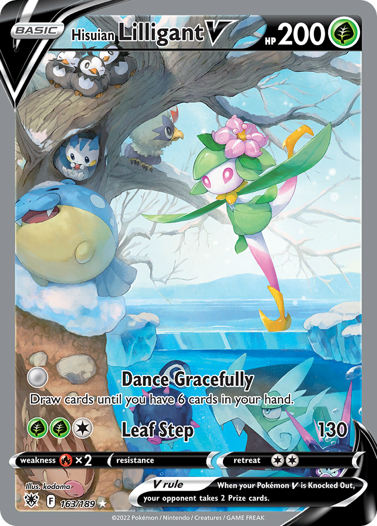 Hisuian Lilligant V - Astral Radiance - 163