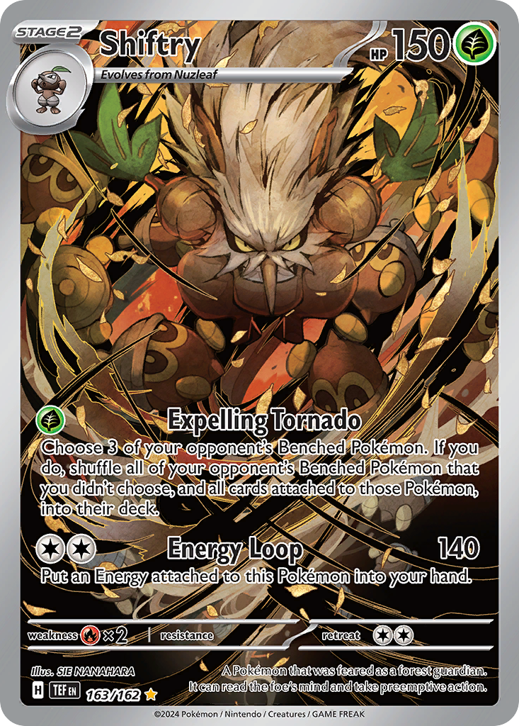 Shiftry - Temporal Forces - 163