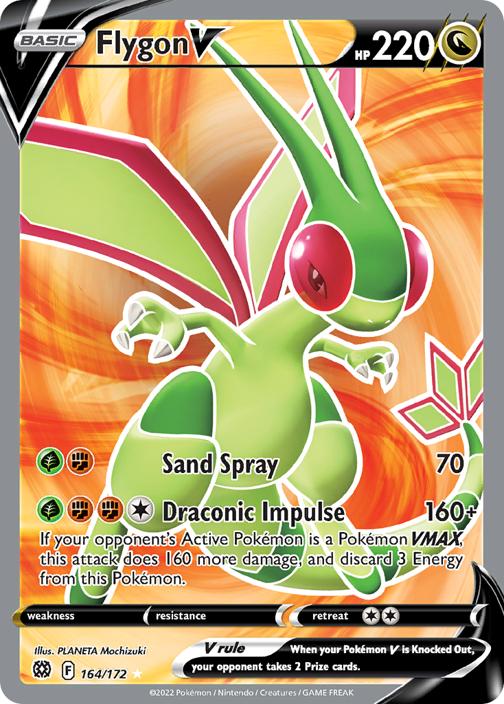 Flygon V - Brilliant Stars - 164
