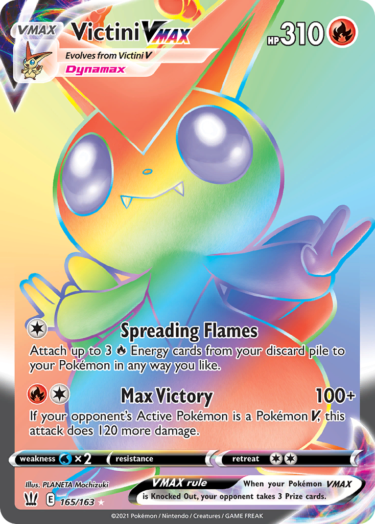 Victini VMAX - Battle Styles - 165