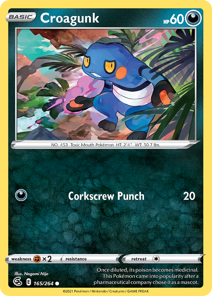 Croagunk - Fusion Strike - 165