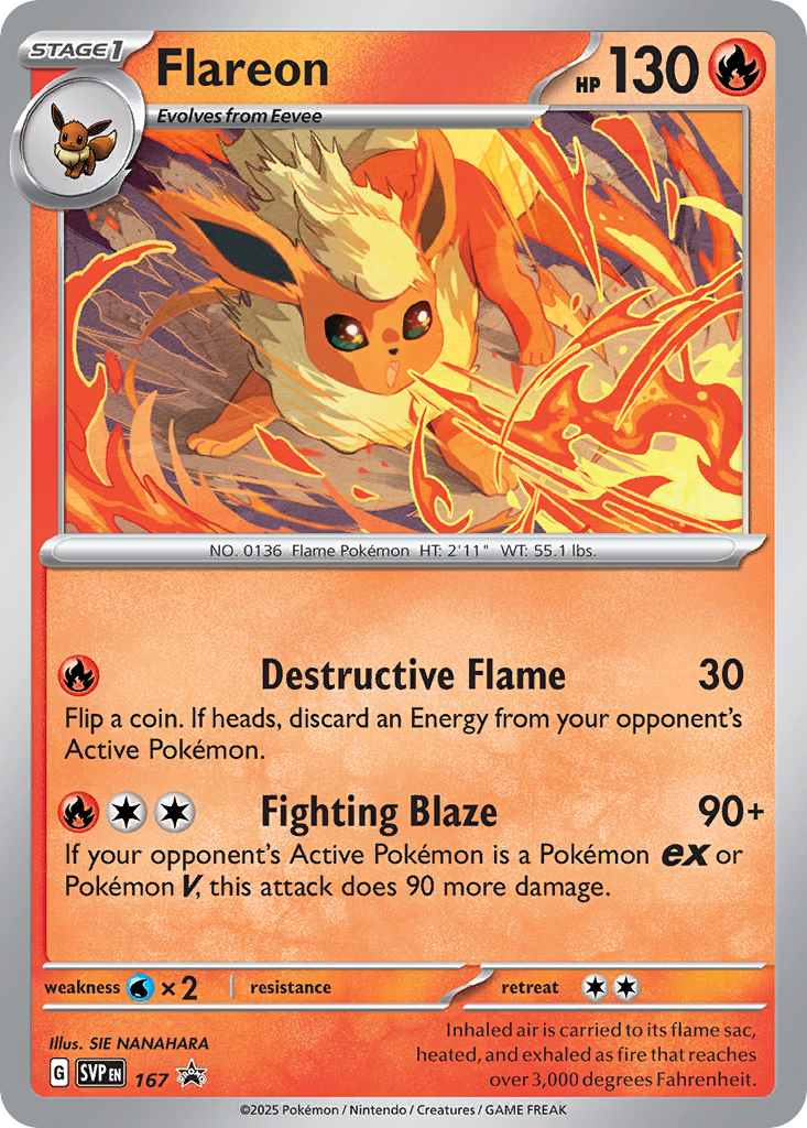 Flareon - Scarlet & Violet Promos - 167
