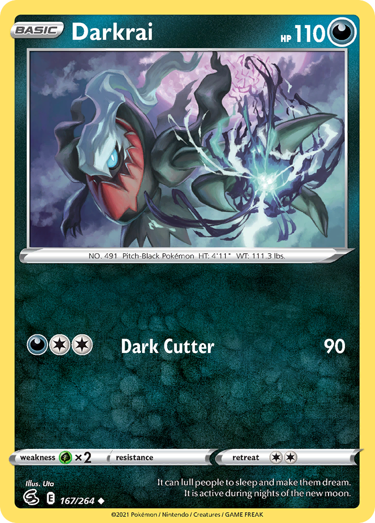 Darkrai - Fusion Strike - 167