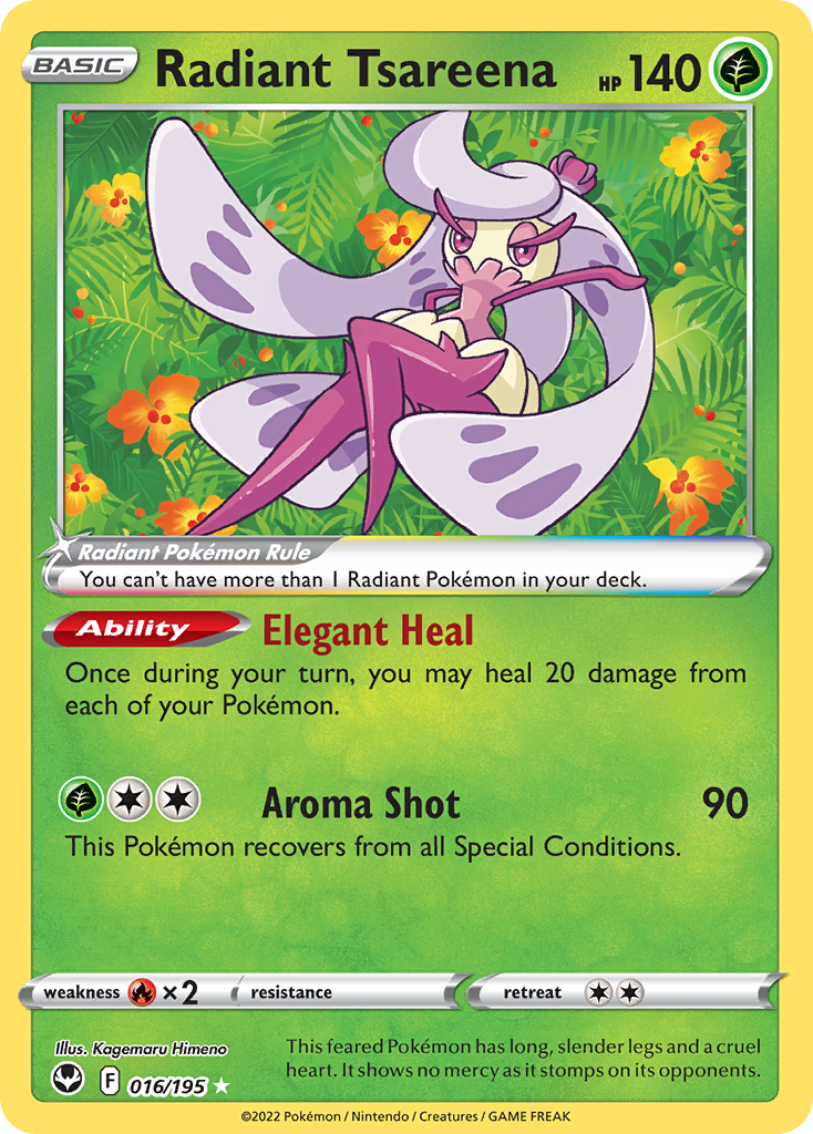 Radiant Tsareena - Silver Tempest - 016