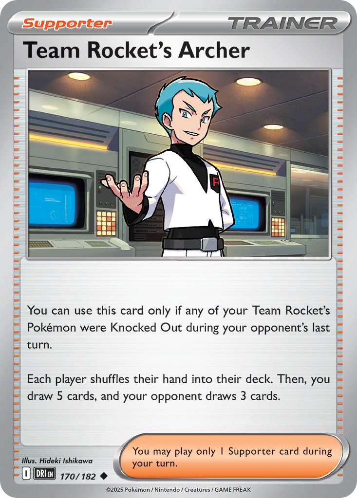 Team Rocket's Archer - Destined Rivals - 170