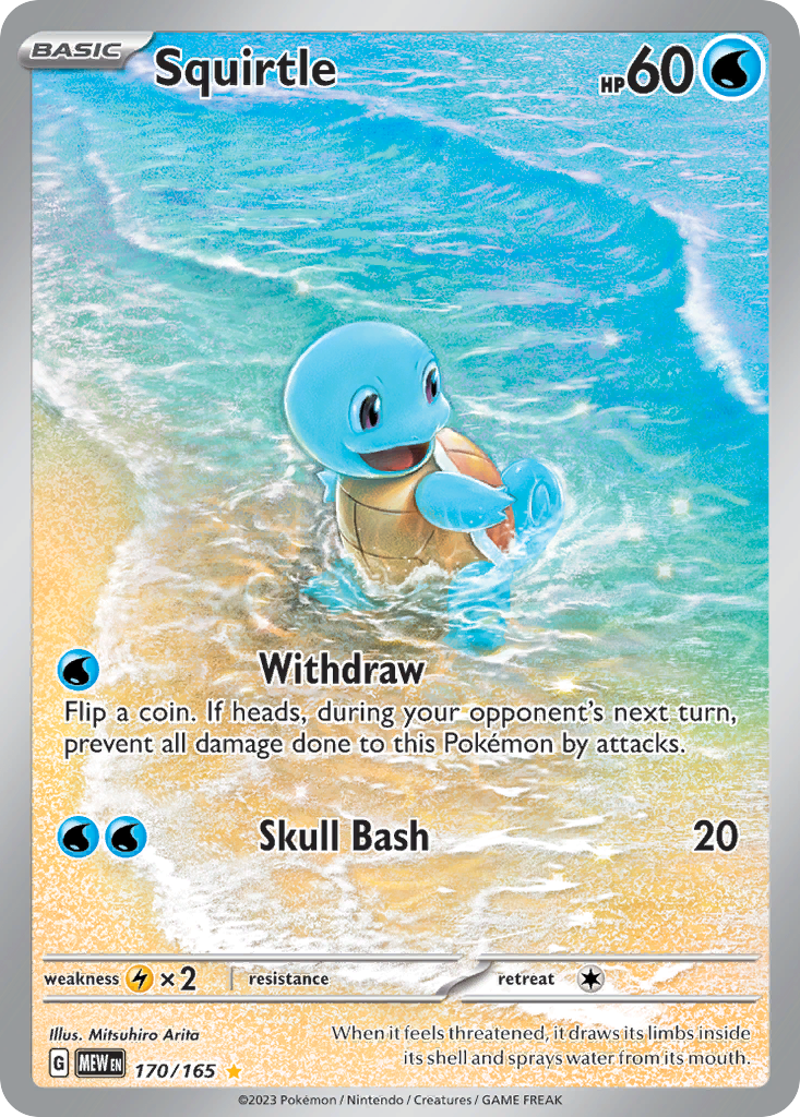Squirtle - 151 - 170
