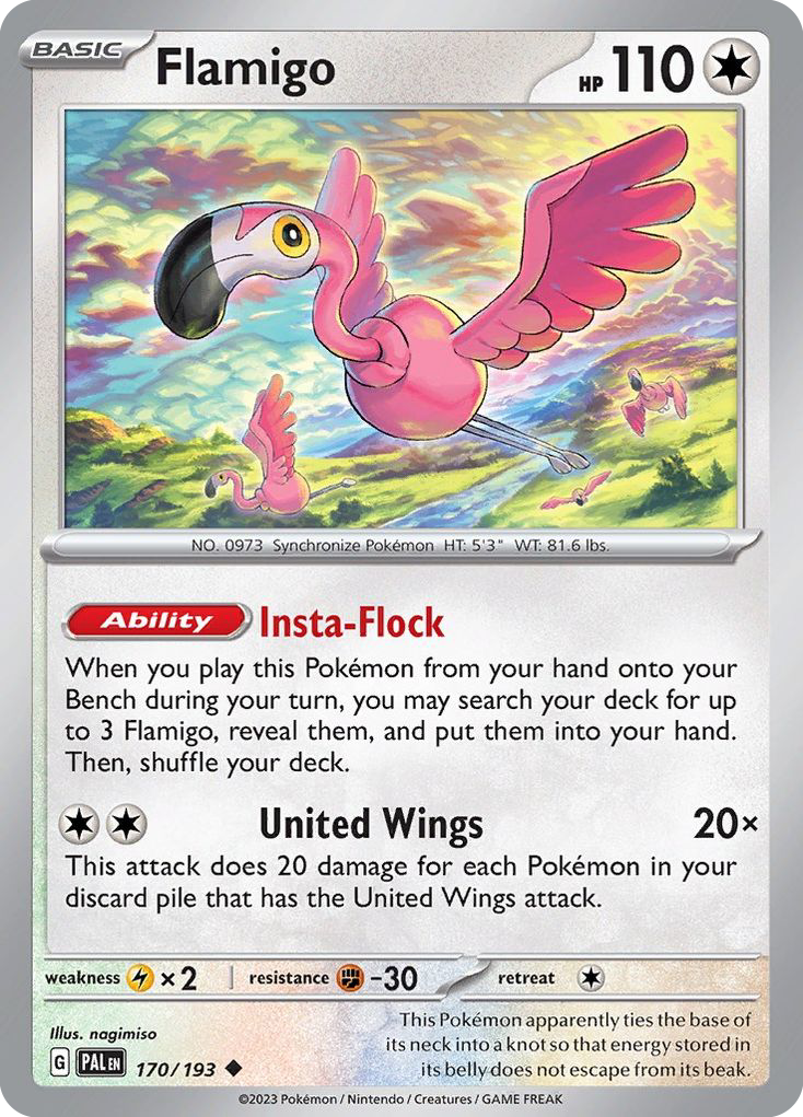 Flamigo - Paldea Evolved - 170