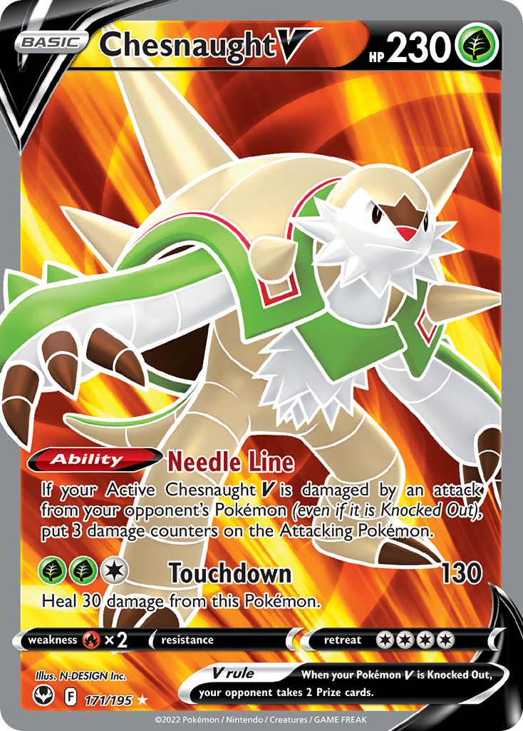 Chesnaught V - Silver Tempest - 171