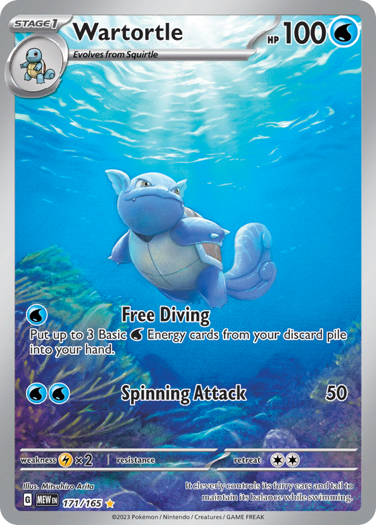 Wartortle - 151 - 171