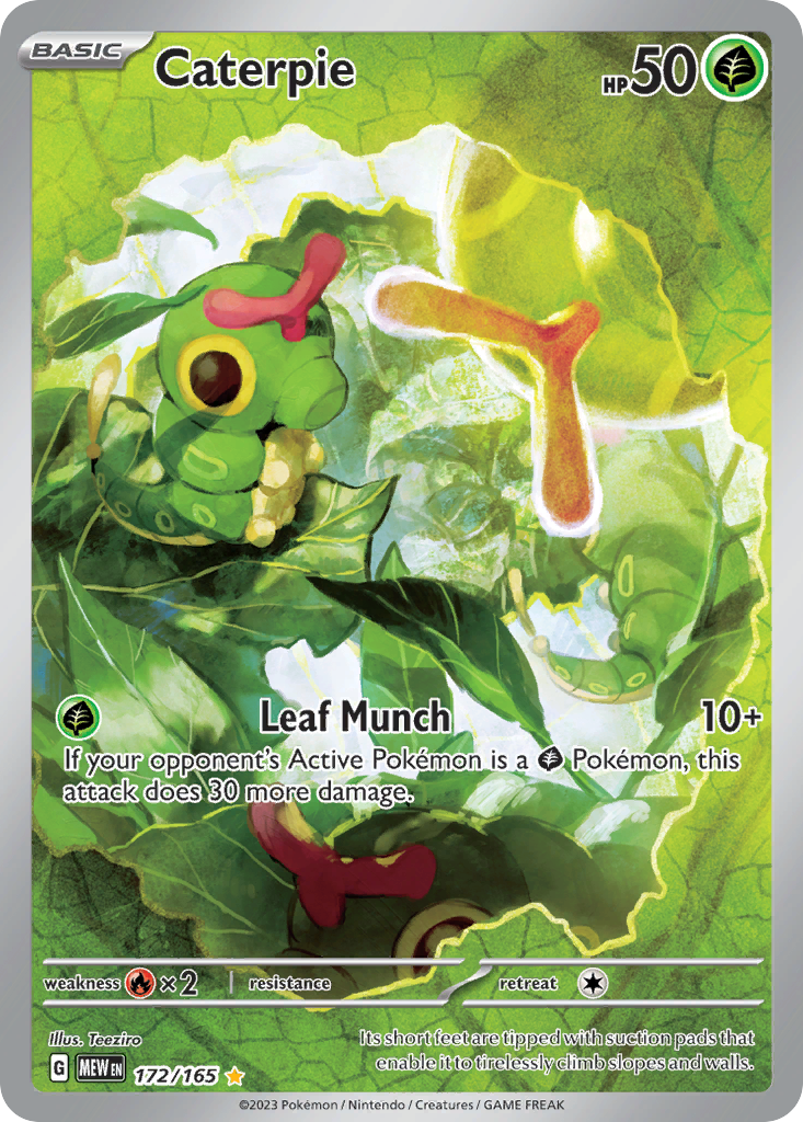Caterpie - 151 - 172