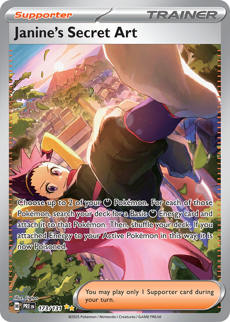 Janine's Secret Art - Prismatic Evolutions - 173