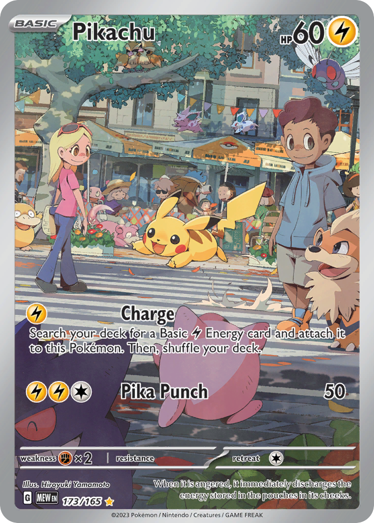Pikachu - 151 - 173