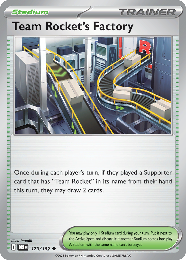 Team Rocket's Factory - Destined Rivals - 173
