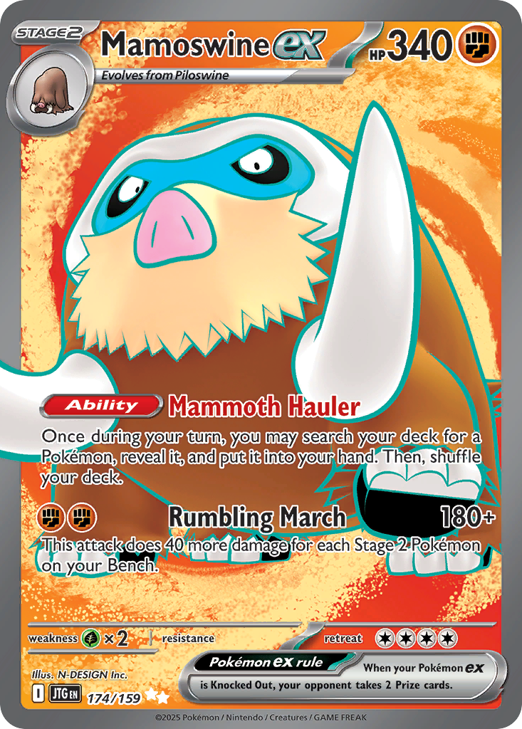 Mamoswine ex - Journey Together - 174