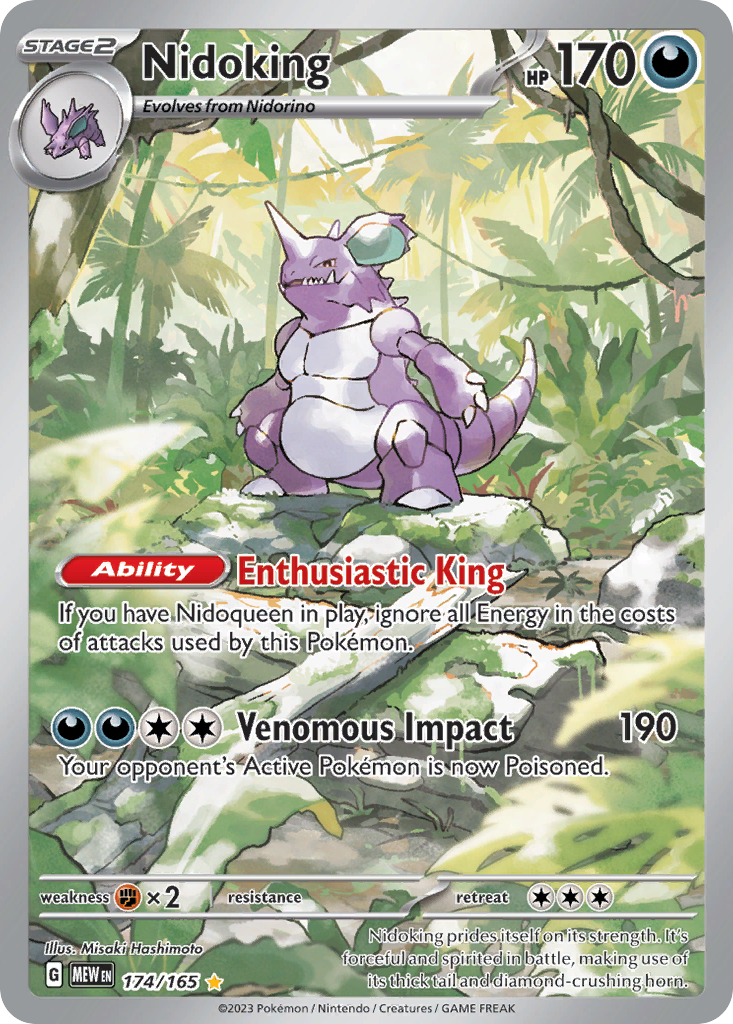 Nidoking - 151 - 174