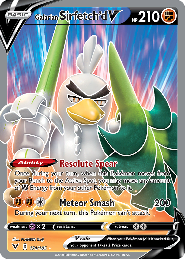 Galarian Sirfetch'd V - Vivid Voltage - 174