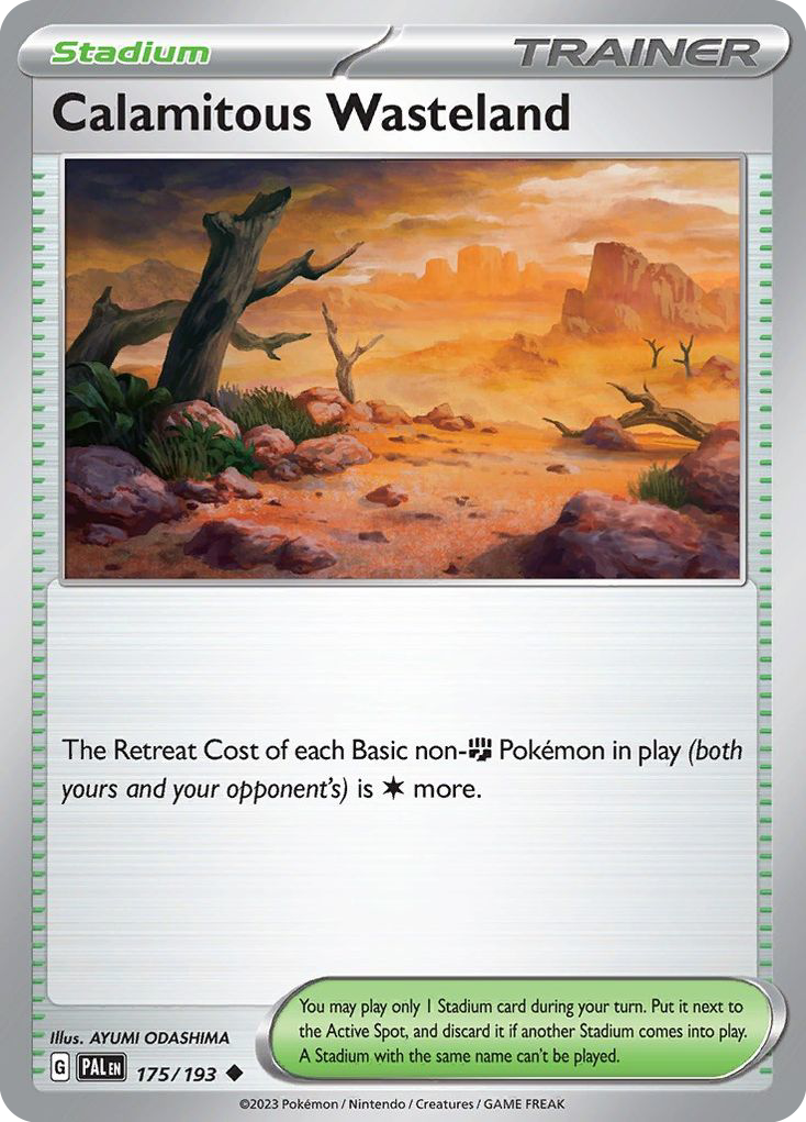 Calamitous Wasteland - Paldea Evolved - 175