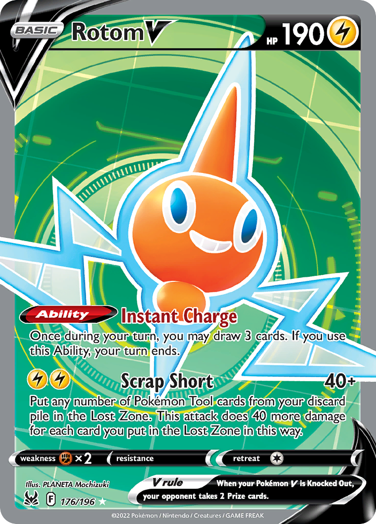 Rotom V - Lost Origin - 176