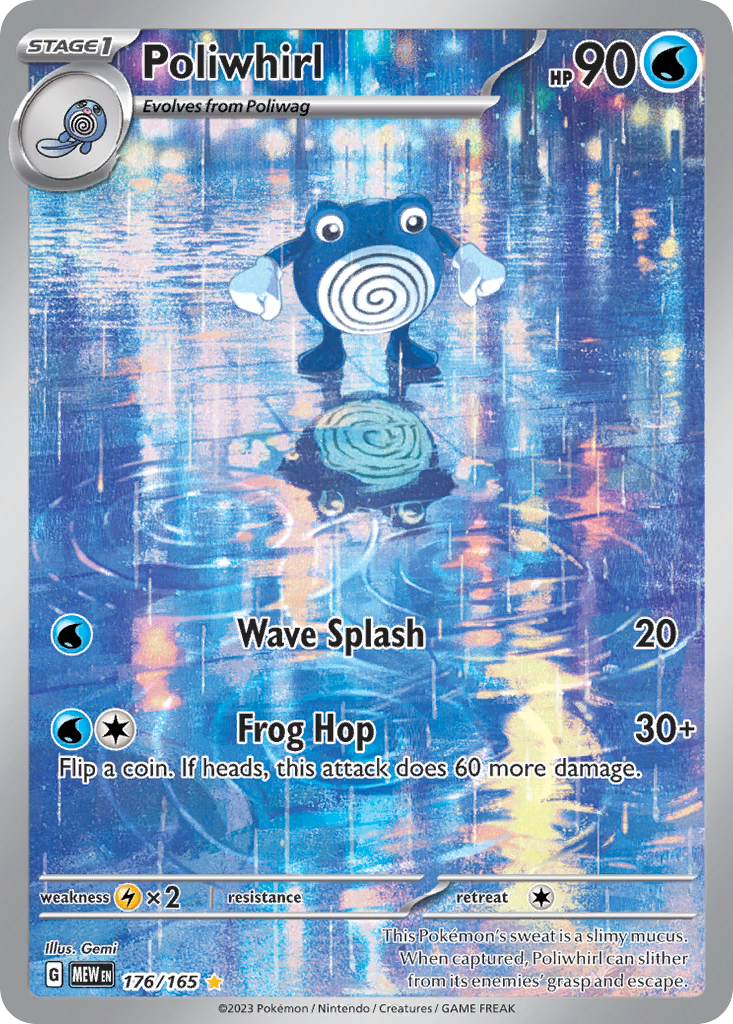 Poliwhirl - 151 - 176