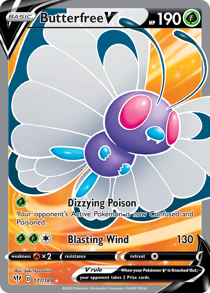 Butterfree V - Darkness Ablaze - 177