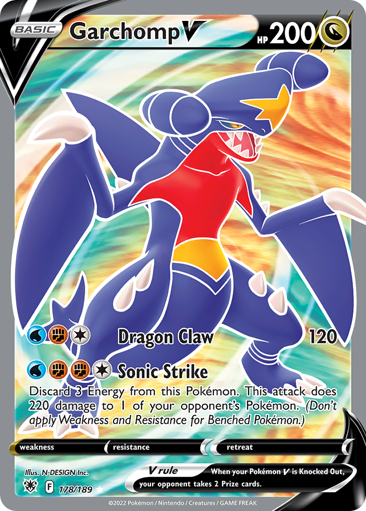 Garchomp V - Astral Radiance - 178