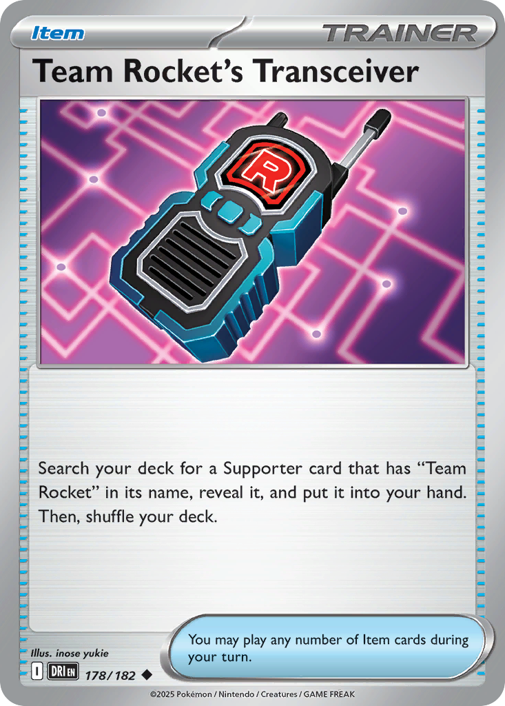Team Rocket's Transceiver - Destined Rivals - 178