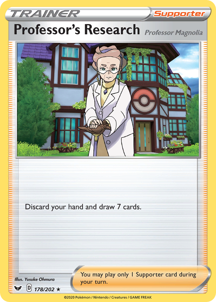 Professor's Research (Professor Magnolia) - Sword & Shield - 178