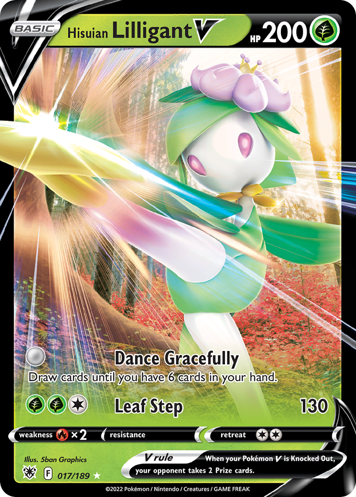 Hisuian Lilligant V - Astral Radiance - 017