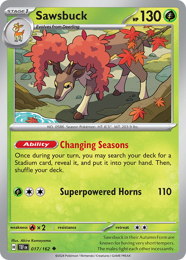 Sawsbuck - Temporal Forces - 017