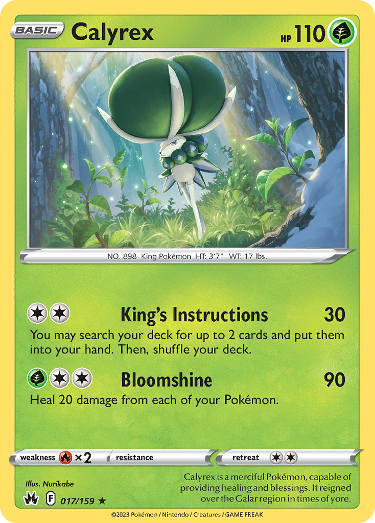 Calyrex - Crown Zenith - 017