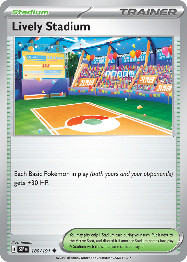 Lively Stadium - Surging Sparks - 180