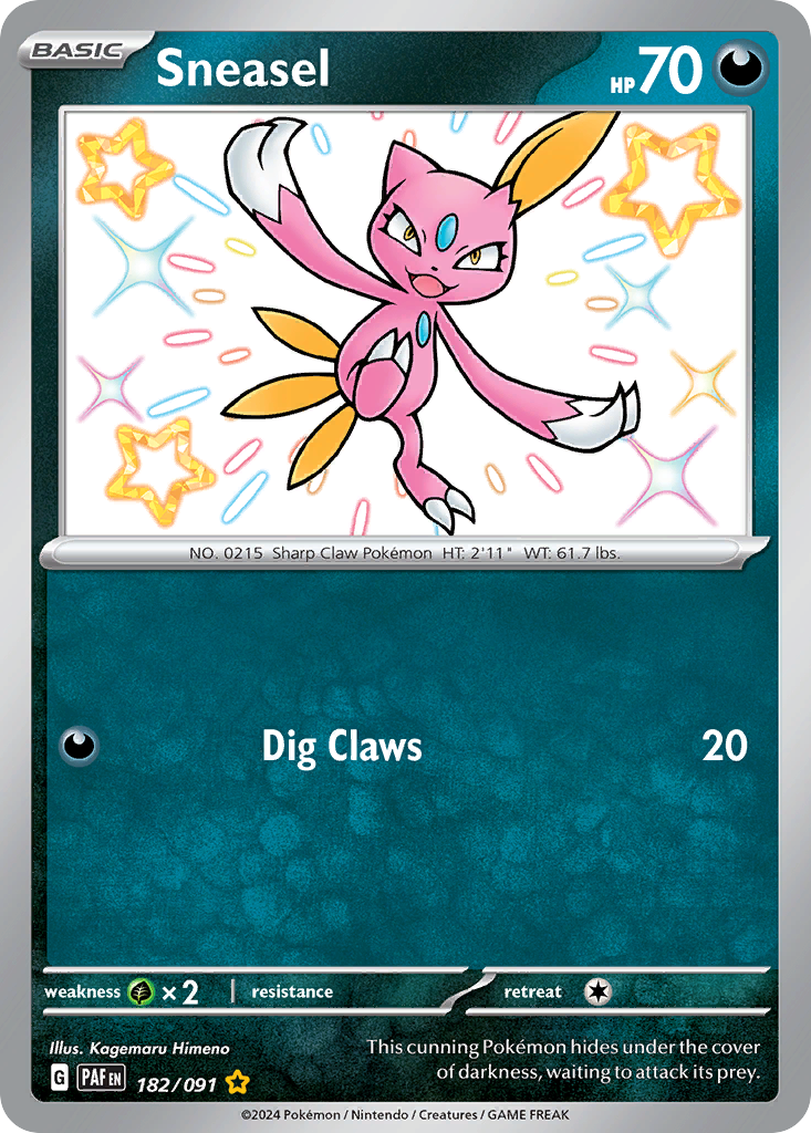 Sneasel - Paldean Fates - 182