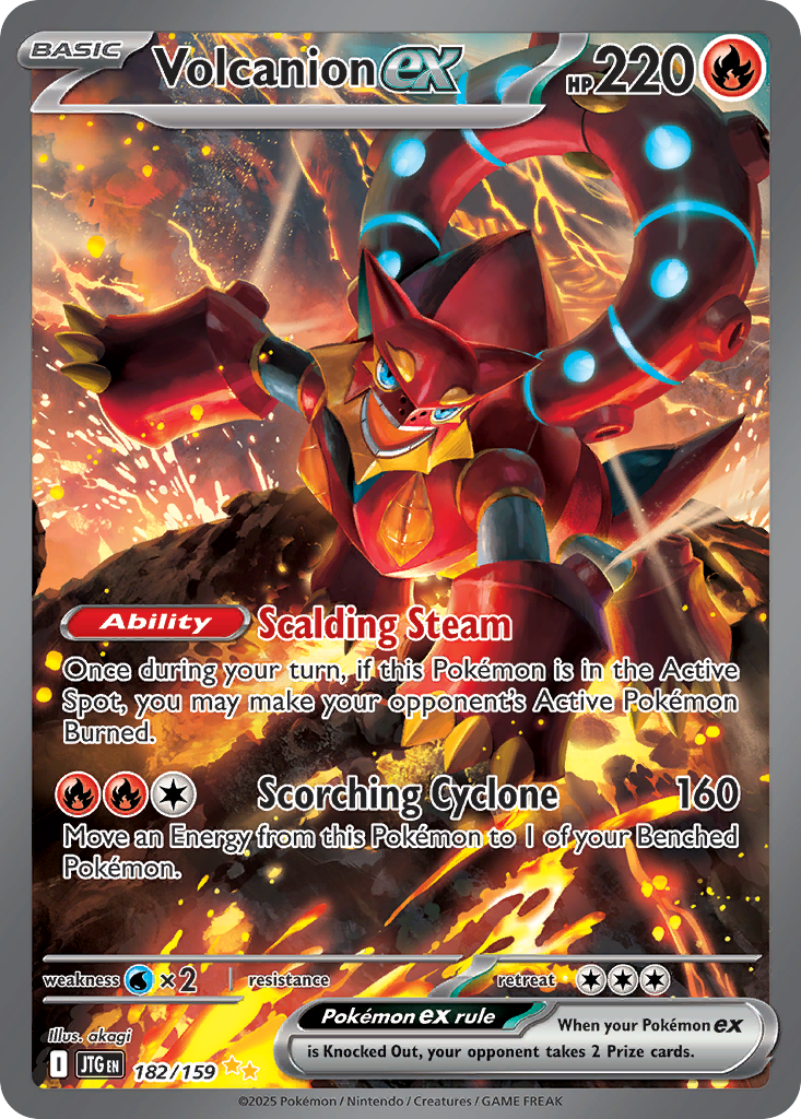 Volcanion ex - Journey Together - 182
